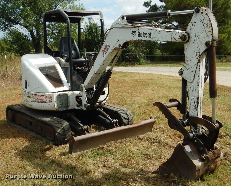 image for item DE4021 2005 Bobcat 430 mini excavator