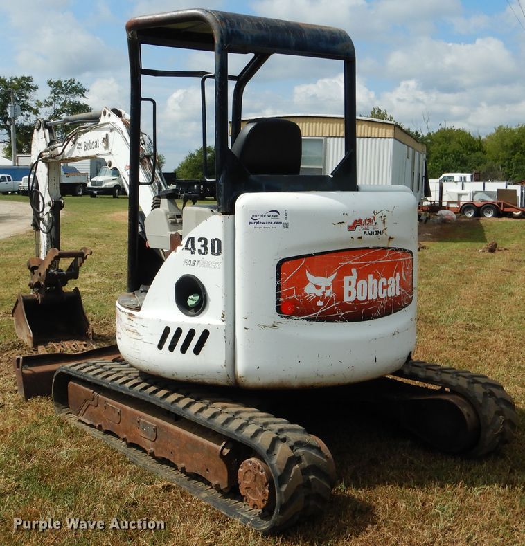 image for item DE4021 2005 Bobcat 430 mini excavator