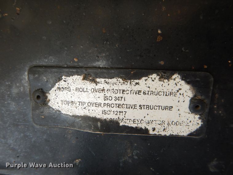 image for item DE4021 2005 Bobcat 430 mini excavator