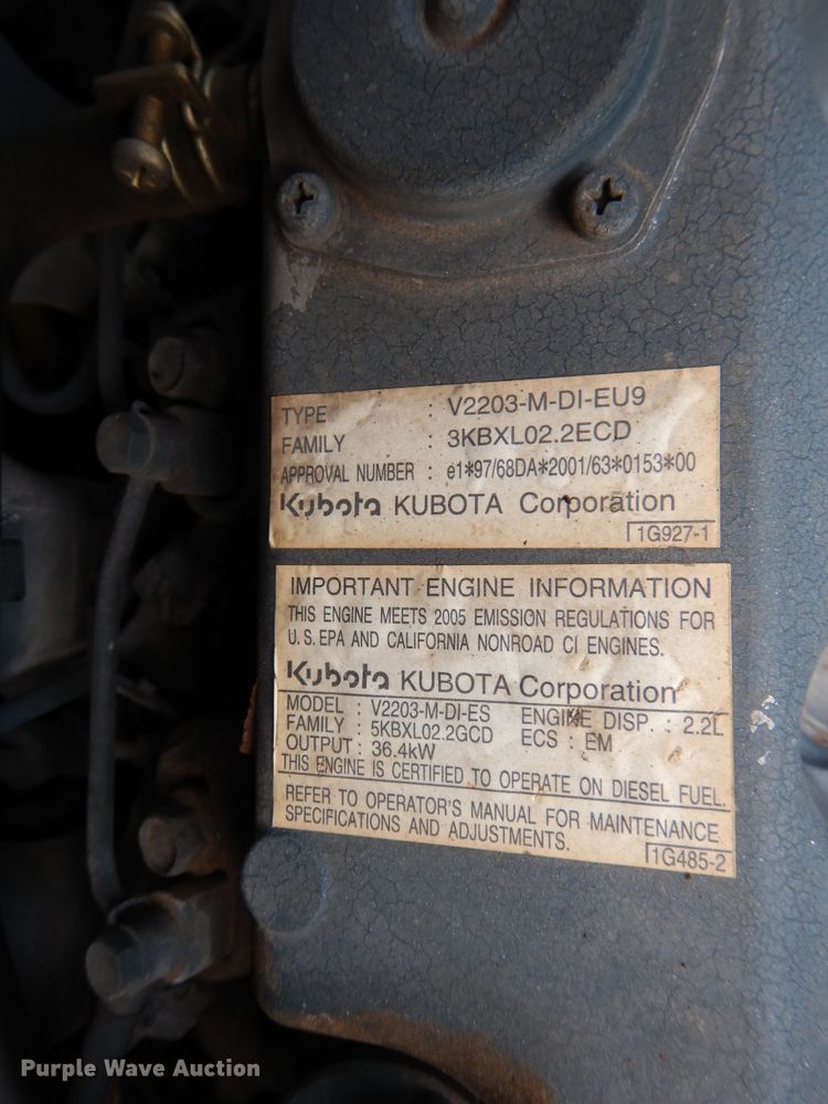 image for item DE4021 2005 Bobcat 430 mini excavator