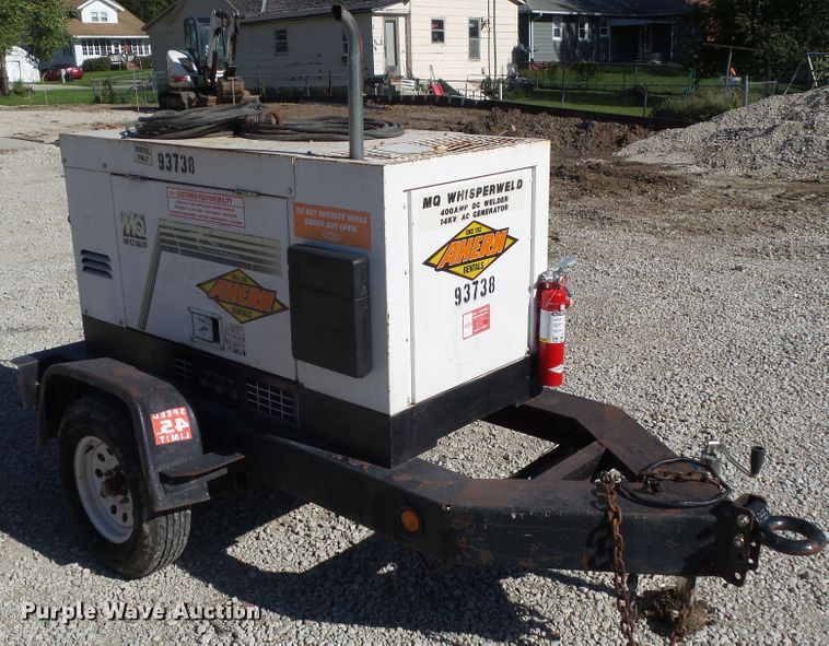 image for item DF0810 Multiquip Whisper Weld welder/generator