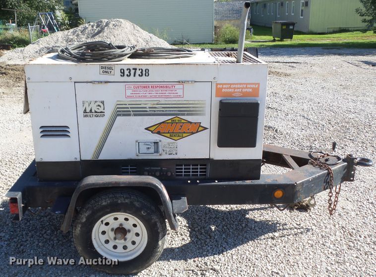 image for item DF0810 Multiquip Whisper Weld welder/generator