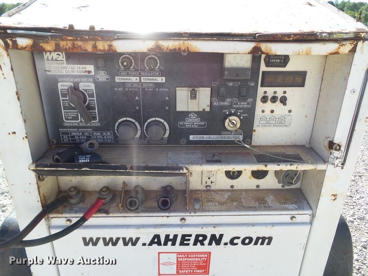 image for item DF0810 Multiquip Whisper Weld welder/generator