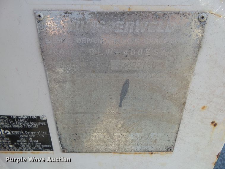 image for item DF0810 Multiquip Whisper Weld welder/generator