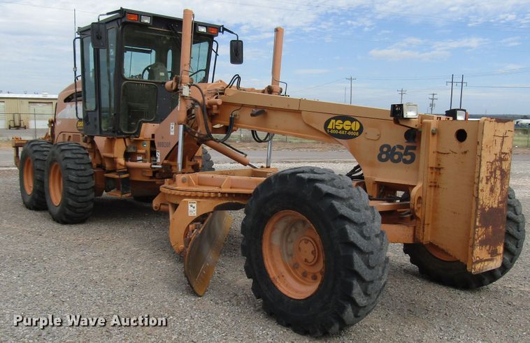 image for item DG0208 2007 Case 865 motor grader