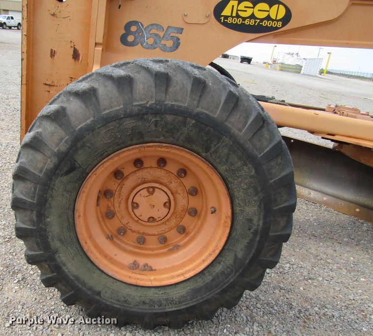 image for item DG0208 2007 Case 865 motor grader