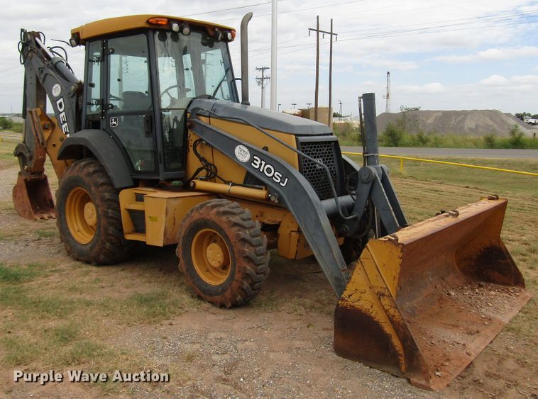 image for item DG0215 2012 John Deere 310SJ backhoe