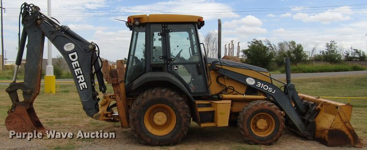 image for item DG0215 2012 John Deere 310SJ backhoe