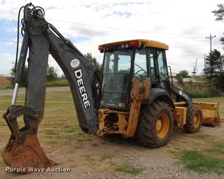 image for item DG0215 2012 John Deere 310SJ backhoe