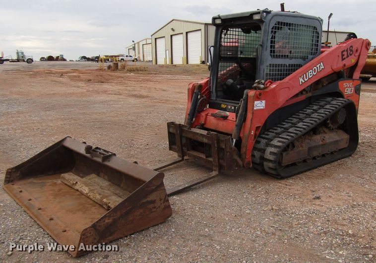image for item DG0219 2011 Kubota SVL90 skid steer