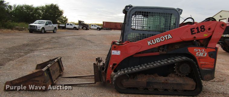 image for item DG0219 2011 Kubota SVL90 skid steer