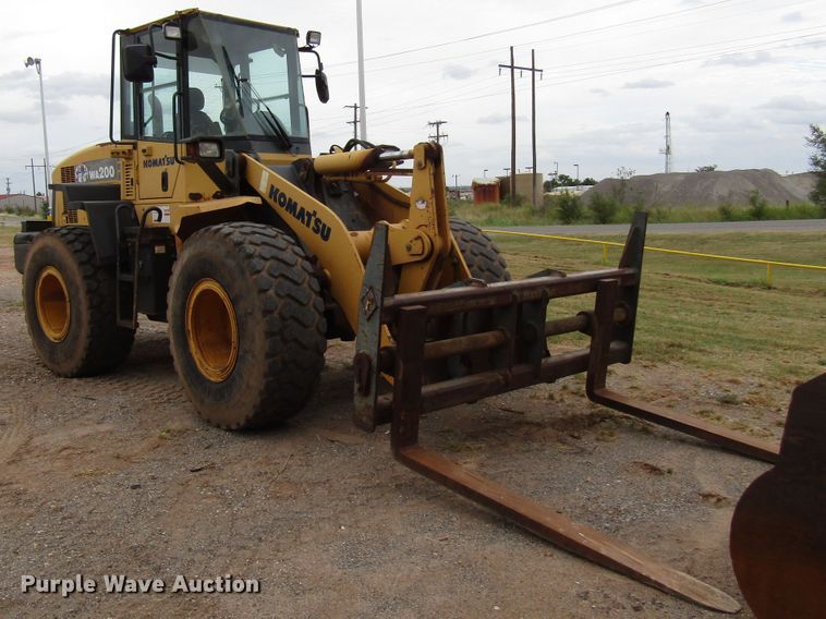 image for item DG0251 2007 Komatsu WA200 wheel loader
