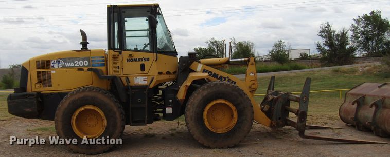 image for item DG0251 2007 Komatsu WA200 wheel loader