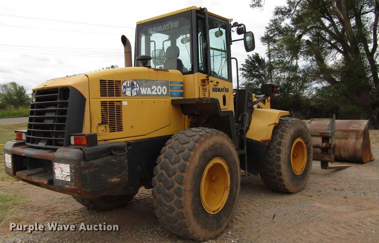 image for item DG0251 2007 Komatsu WA200 wheel loader