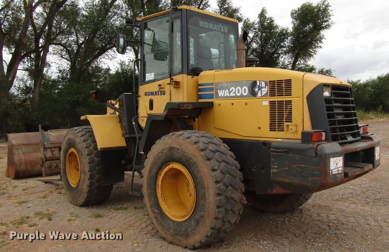 image for item DG0251 2007 Komatsu WA200 wheel loader