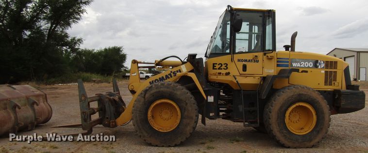 image for item DG0251 2007 Komatsu WA200 wheel loader