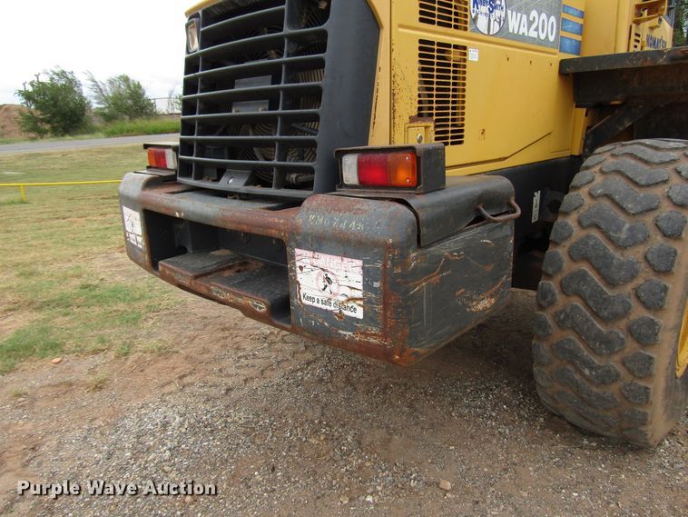 image for item DG0251 2007 Komatsu WA200 wheel loader