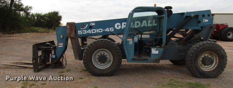 image for item DG0252 2003 Gradall 534D-10 telehandler