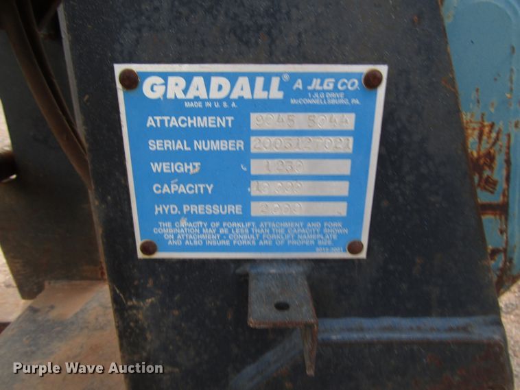 image for item DG0252 2003 Gradall 534D-10 telehandler