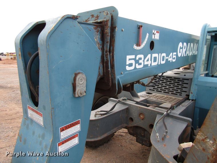 image for item DG0252 2003 Gradall 534D-10 telehandler
