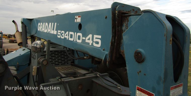 image for item DG0252 2003 Gradall 534D-10 telehandler