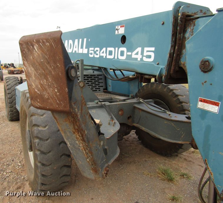 image for item DG0252 2003 Gradall 534D-10 telehandler