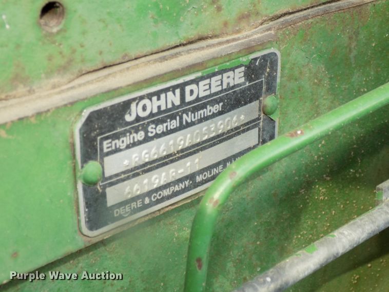 image for item DG2445 1985 John Deere 8650 4WD tractor