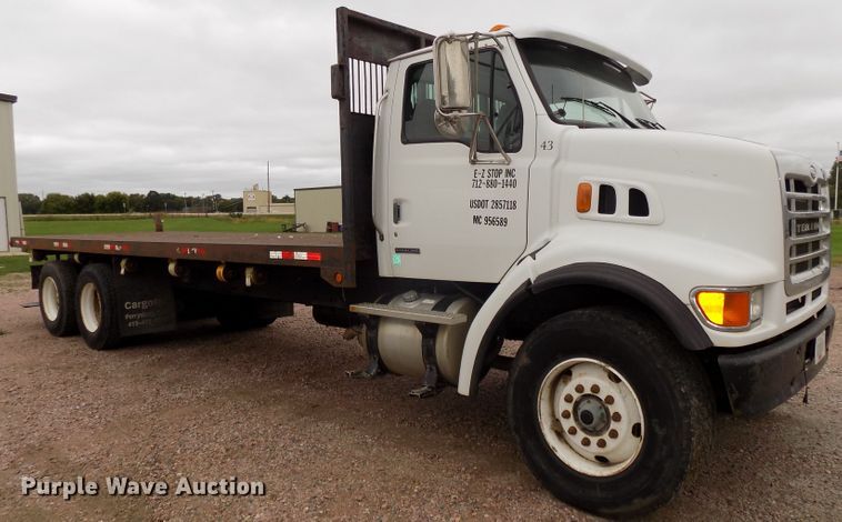 image for item DG2456 2004 Sterling LT7500 flatbed truck