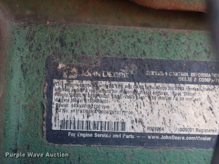 image for item DG4182 2009 John Deere 9630 Scraper Special 4WD tractor