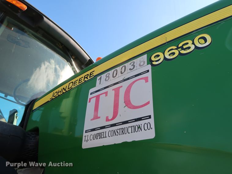 image for item DG4182 2009 John Deere 9630 Scraper Special 4WD tractor