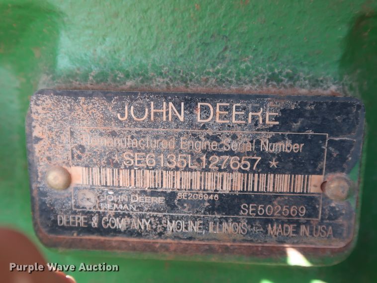 image for item DG4183 2008 John Deere 9630 Scraper Special 4WD tractor