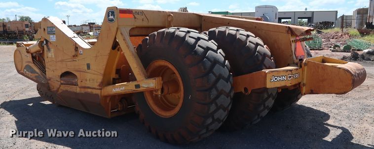 image for item DG4187 2010 John Deere 2112E scraper