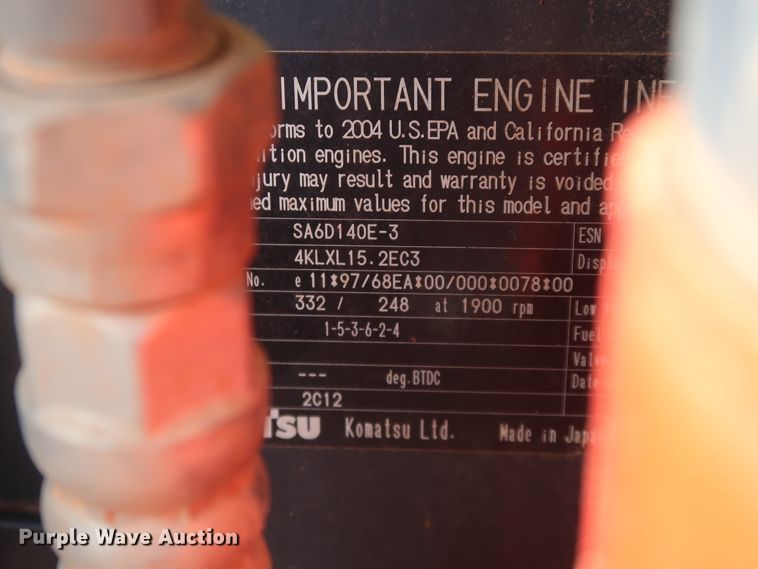image for item DG4221 2005 Komatsu D155AX-5 dozer