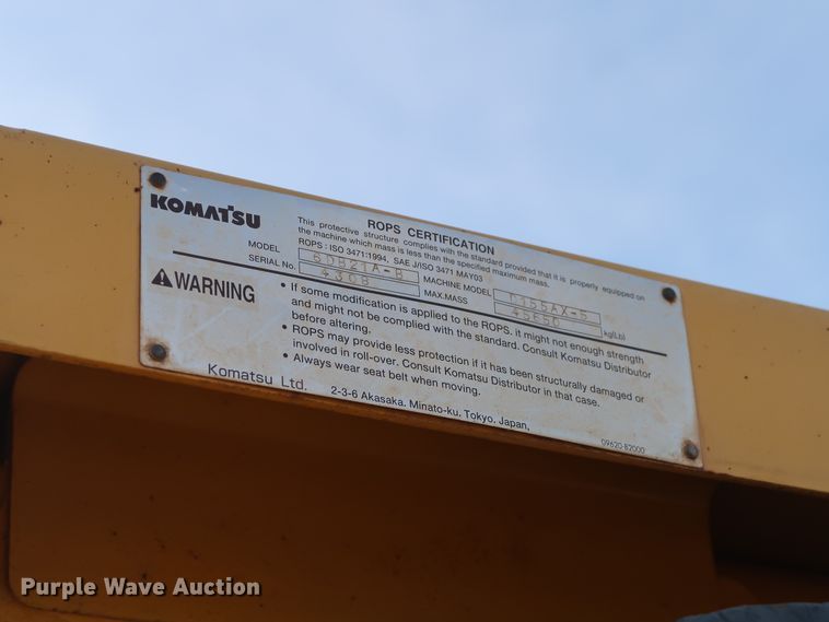 image for item DG4221 2005 Komatsu D155AX-5 dozer