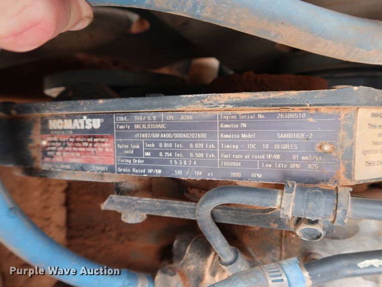 image for item DG4223 2006 Komatsu WA250-5 wheel loader