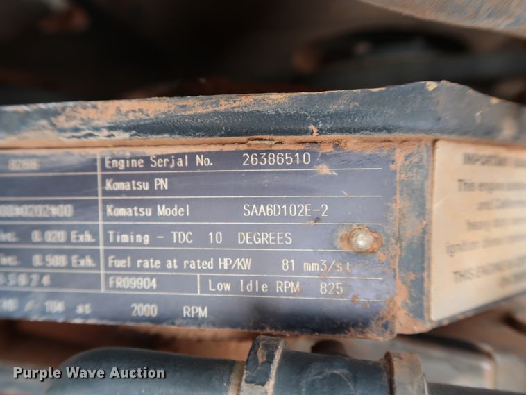 image for item DG4223 2006 Komatsu WA250-5 wheel loader