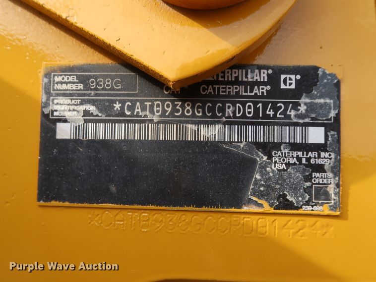 image for item DG4228 2005 Caterpillar 938G wheel loader