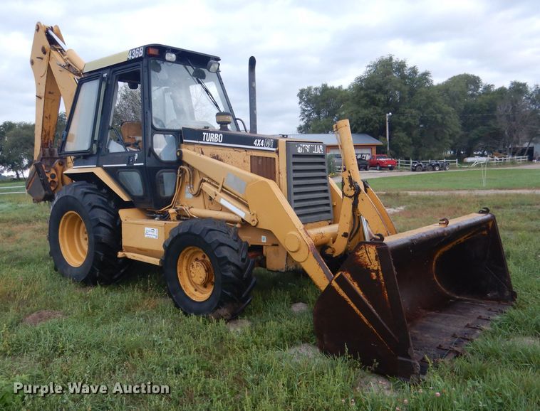 image for item DG5844 1993 Caterpillar 436B backhoe