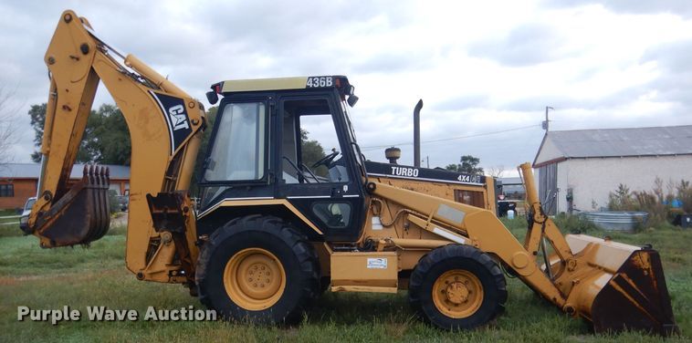 image for item DG5844 1993 Caterpillar 436B backhoe