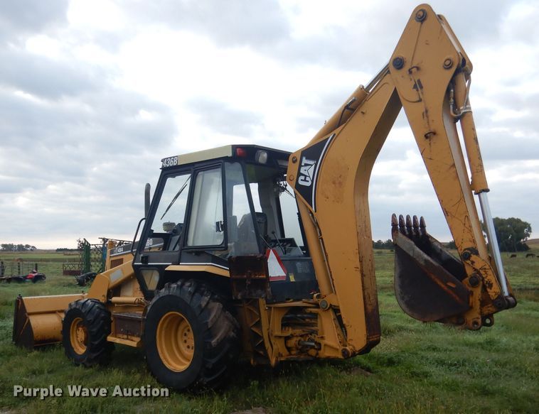 image for item DG5844 1993 Caterpillar 436B backhoe