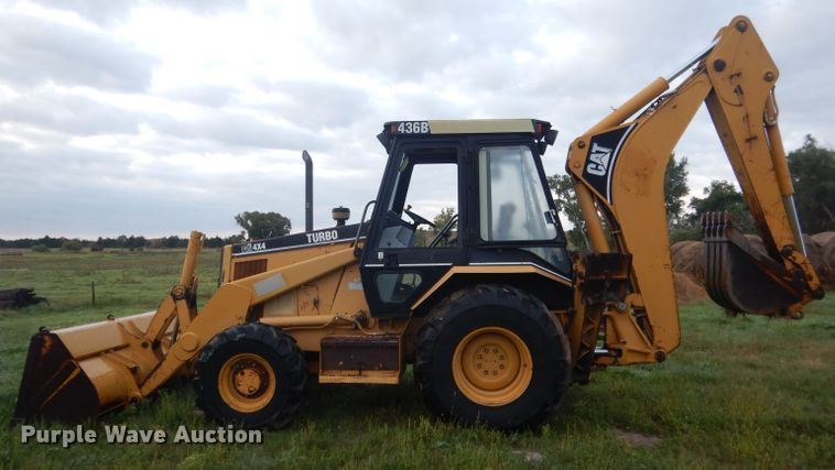 image for item DG5844 1993 Caterpillar 436B backhoe