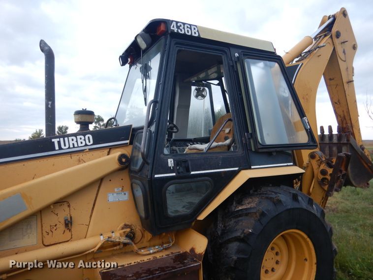 image for item DG5844 1993 Caterpillar 436B backhoe