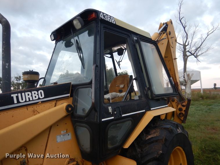image for item DG5844 1993 Caterpillar 436B backhoe