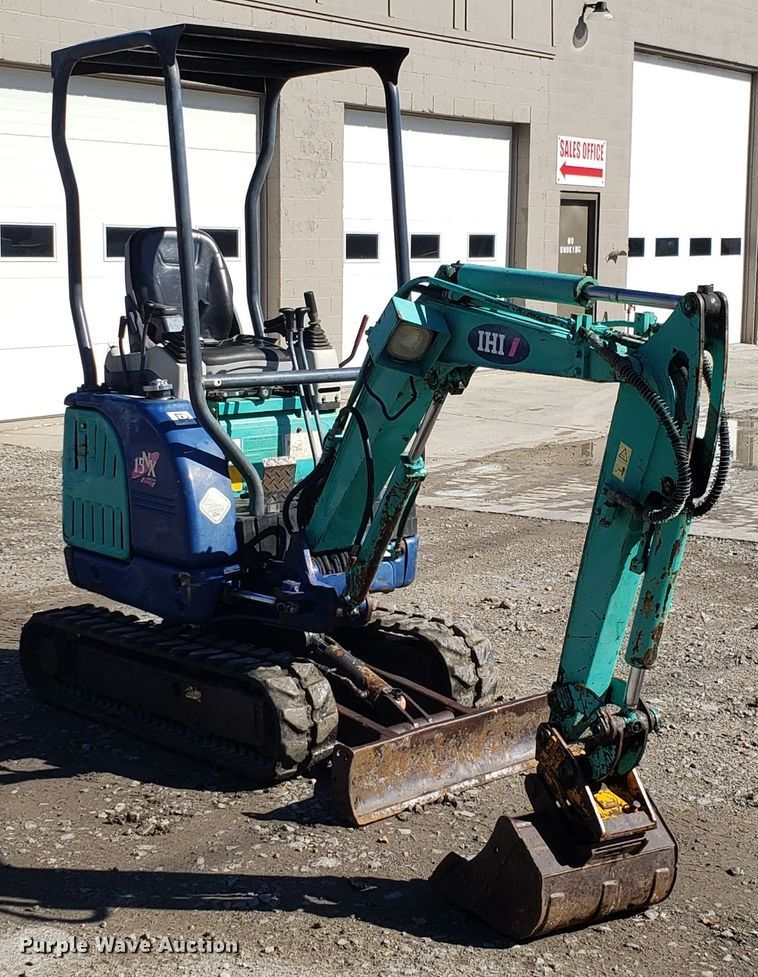 image for item DG7563 IHI 15NX mini excavator