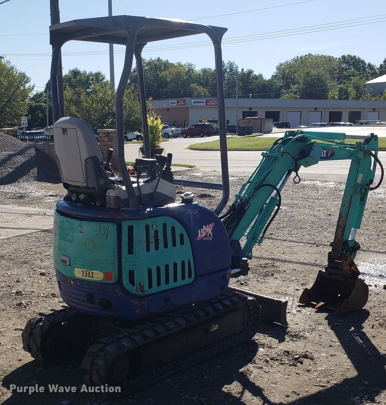 image for item DG7563 IHI 15NX mini excavator