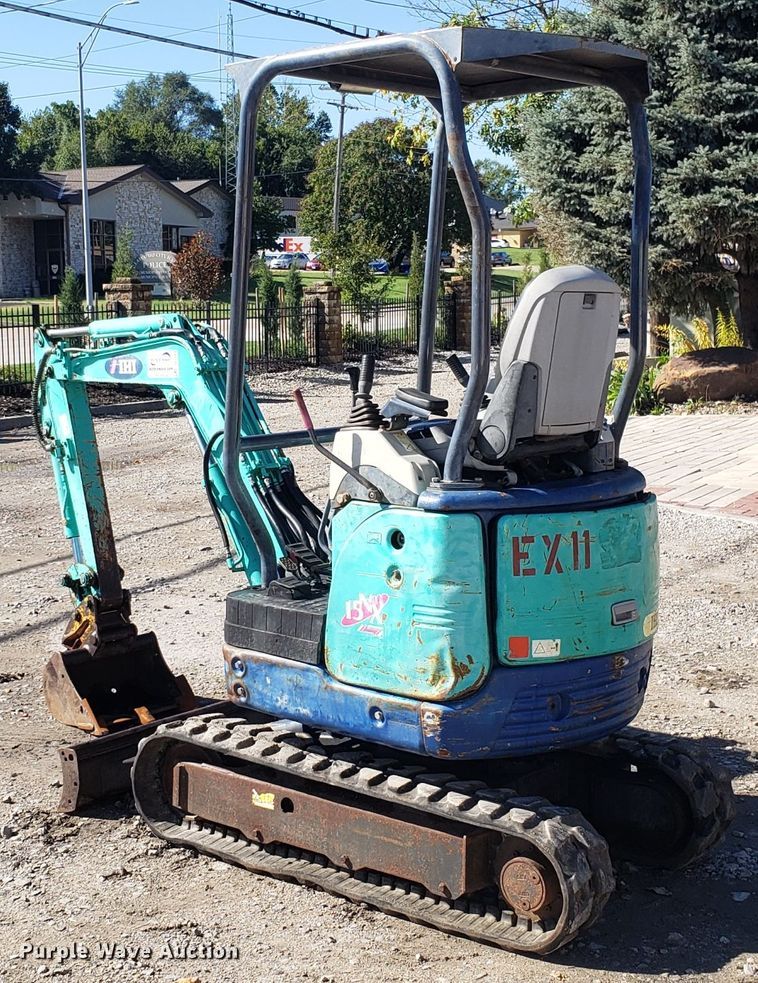 image for item DG7563 IHI 15NX mini excavator