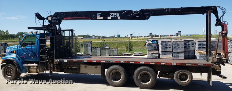 image for item DG7567 2004 Sterling L-Line crane truck