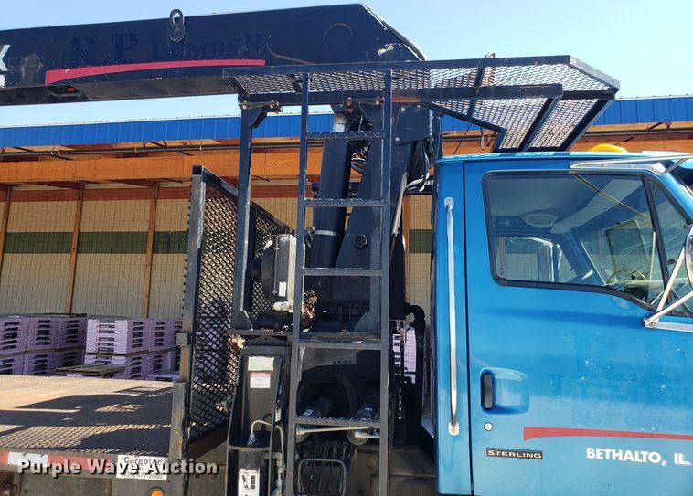 image for item DG7567 2004 Sterling L-Line crane truck