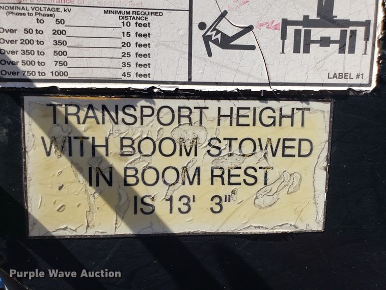 image for item DG7567 2004 Sterling L-Line crane truck