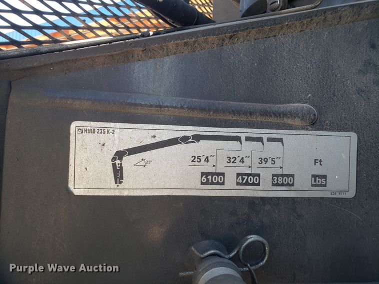 image for item DG7567 2004 Sterling L-Line crane truck